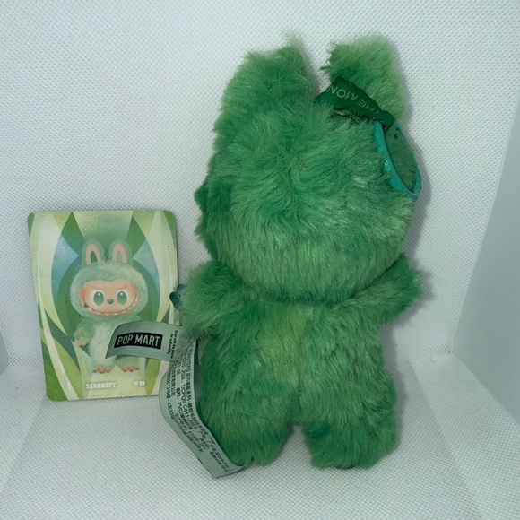 Pop Mart Big into Energy Series- Customized Labubu Pendant-Serenity💚 Grinch - Picture 3 of 7